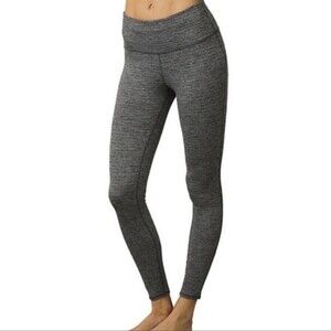 Prana Caraway Charcoal Yoga Legging Tight Size Small